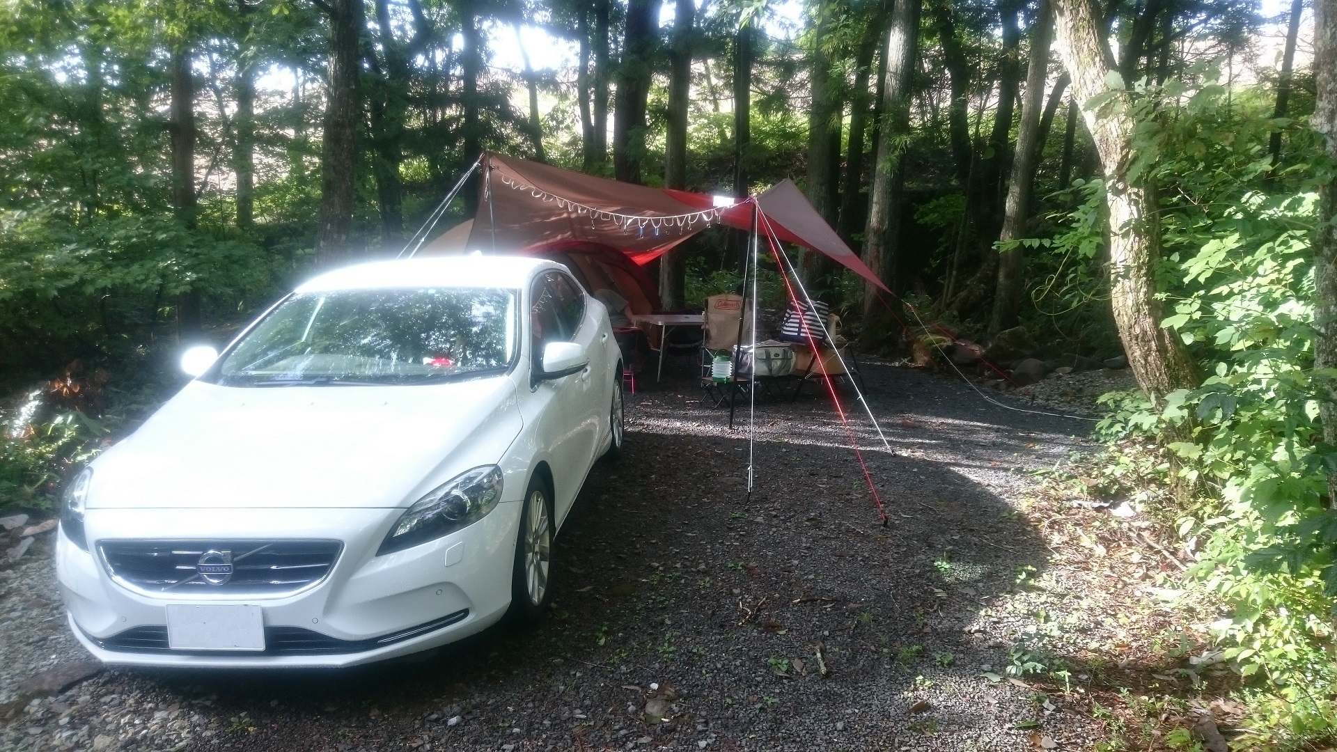 N A O 明野高原キャンプ場で今年初キャンプ Cセグキャンプ